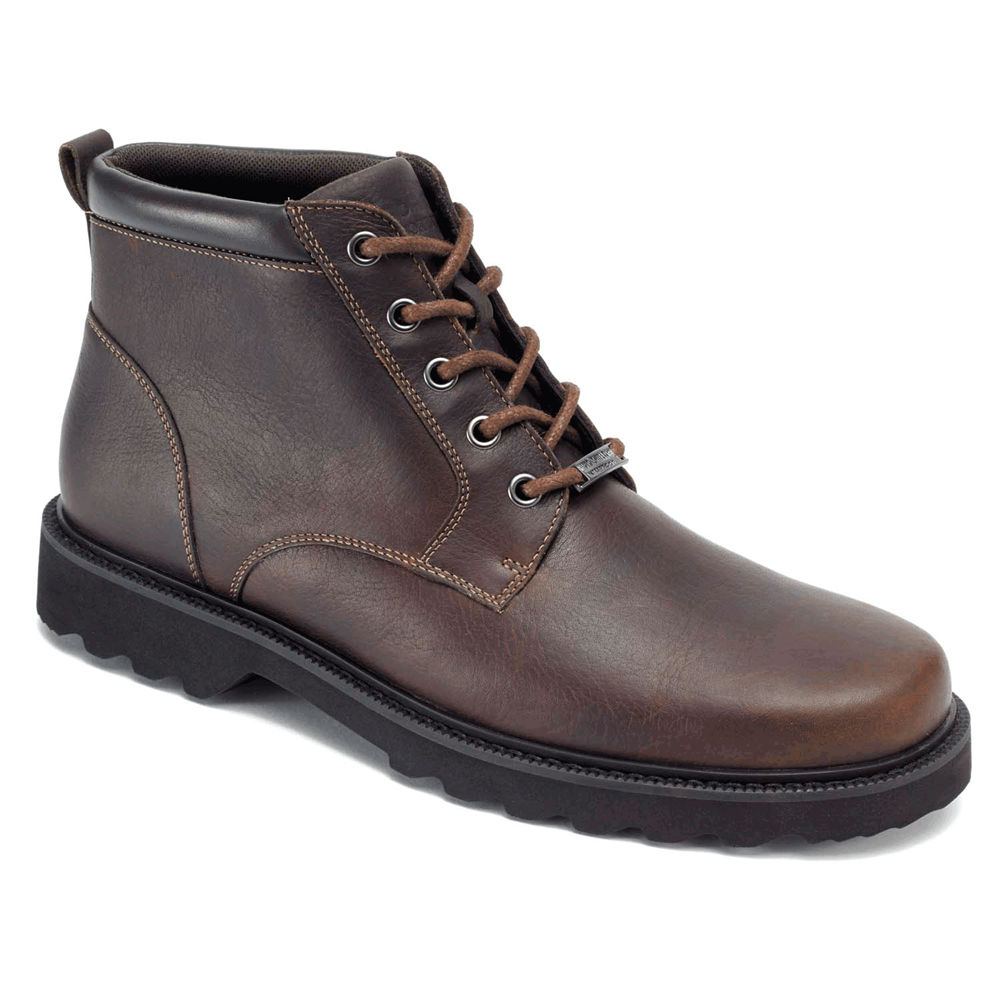 Rockport Kängor Herr Mörkbruna - Northfield Waterproof Plain Toe - DIWHV8049